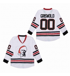 Blackhawks 00 Clark Griswold white Authentic Stitched Jerseys 2