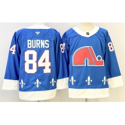Men Colorado Avalanche 84 Brent Burns Blue 2025 Stitched Hockey Jersey