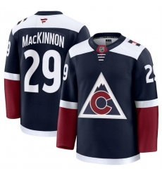 Men Colorado Avalanche Active Player Custom Navy 2024 25 Alternate Stitched Jersey