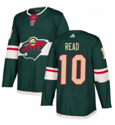 Youth Adidas Minnesota Wild 10 Matt Read Premier Green Home NHL Jersey 