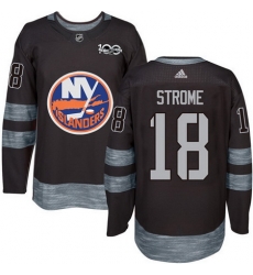 Islanders #18 Ryan Strome Black 1917 2017 100th Anniversary Stitched NHL Jersey