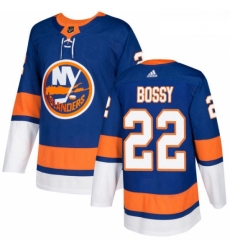 Youth Adidas New York Islanders 22 Mike Bossy Premier Royal Blue Home NHL Jersey 