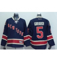 nhl jerseys new york rangers #5 girardi dk.blue[85th]