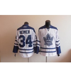 Toronto Maple Leafs 34 REIMER white JERSEY