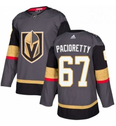 Youth Adidas Vegas Golden Knights 67 Max Pacioretty Authentic Gray Home NHL Jersey 