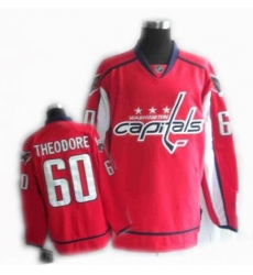 Washington Capitals #60 THEODORE Premier RED Jersey