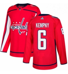 Youth Adidas Washington Capitals 6 Michal Kempny Premier Red Home NHL Jersey 