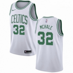 Mens Nike Boston Celtics 32 Kevin Mchale Swingman White NBA Jersey Association Edition 