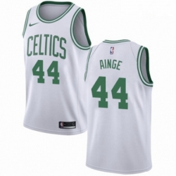 Mens Nike Boston Celtics 44 Danny Ainge Swingman White NBA Jersey Association Edition