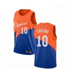 Youth Cleveland Cavaliers 10 Darius Garland Swingman Blue Basketball Jersey City Edition 