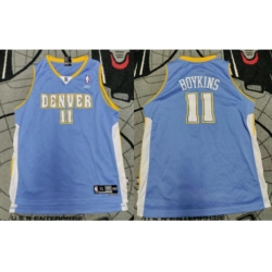 Men Reebok NBA Denver Nuggets Earl Boykins Basketball Swingman Jersey