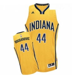 Youth Adidas Indiana Pacers 44 Bojan Bogdanovic Swingman Gold Alternate NBA Jersey 