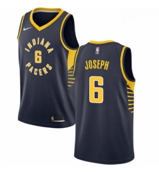 Youth Nike Indiana Pacers 6 Cory Joseph Authentic Navy Blue Road NBA Jersey Icon Edition 