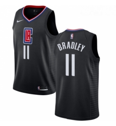 Youth Nike Los Angeles Clippers 11 Avery Bradley Swingman Black Alternate NBA Jersey Statement Edition 