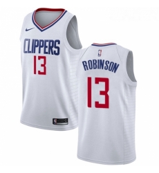 Youth Nike Los Angeles Clippers 13 Jerome Robinson Swingman White NBA Jersey Association Edition 