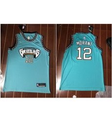 Grizzlies 12 Ja Morant Green Nike Swingman Jersey