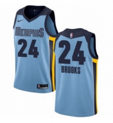 Youth Nike Memphis Grizzlies 24 Dillon Brooks Swingman Light Blue NBA Jersey Statement Edition 