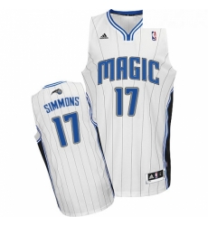 Womens Adidas Orlando Magic 17 Jonathon Simmons Swingman White Home NBA Jersey 