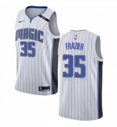 Womens Nike Orlando Magic 35 Melvin Frazier Swingman White NBA Jersey Association Edition 