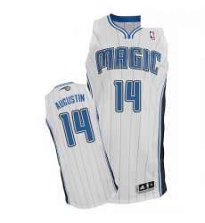 Youth Adidas Orlando Magic 14 DJ Augustin Authentic White Home NBA Jersey