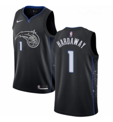 Youth Nike Orlando Magic 1 Penny Hardaway Swingman Black NBA Jersey City Edition