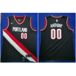 Blazers 00 Carmelo Anthony Black 2019 20 Nike Swingman Jersey