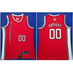 Blazers 00 Carmelo Anthony Red 2019 20 Nike Swingman Jersey