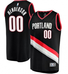 Men Nike Adult Portland Trail Blazers Scoot Henderson Red Statement Jersey