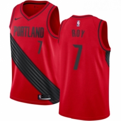 Youth Nike Portland Trail Blazers 7 Brandon Roy Authentic Red Alternate NBA Jersey Statement Edition