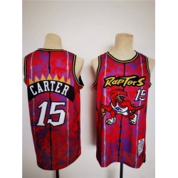 Men Toronto Raptors 15 Vince Carter Lunar New Year Tiger CNY 4 0 Throwback Stitched Jersey