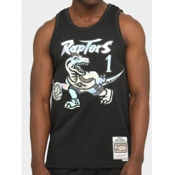 Men Toronto Raptors Tracy McGrady Black Mitchell Ness Jersey