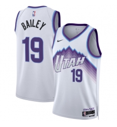 Men Utah Jazz 19 Ace Bailey White 2025 Association Edition Stitched Basketball Jersey Men Utah Jazz 19 Ace Bailey White 2025 Association Edition Stitched Basketball Jersey