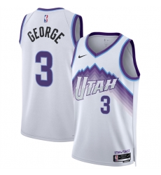 Men Utah Jazz 3 Keyonte George White 2025 Association Edition Stitched Basketball Jersey Men Utah Jazz 3 Keyonte George White 2025 Association Edition Stitched Basketball Jersey