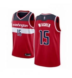 Womens Washington Wizards 15 Moritz Wagner Swingman Red Basketball Jersey Icon Edition 