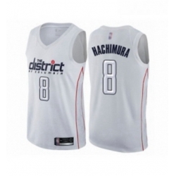 Womens Washington Wizards 8 Rui Hachimura Swingman White Basketball Jersey City Edition 