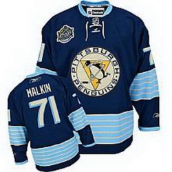 Youth KIDS Pittsburgh Penguins 2011 Winter Classic #71 Evgeni Malkin Premier Jersey