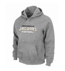 NFL Mens Nike Jacksonville Jaguars Font Pullover Hoodie Grey