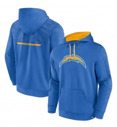 Men Los Angeles Chargers Blue Defender Evo Pullover Hoodie