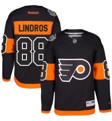 Flyers #88 Eric Lindros Black 2017 Stadium Series Stitched NHL Jersey