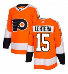 Youth Adidas Philadelphia Flyers 15 Jori Lehtera Authentic Orange Home NHL Jersey 