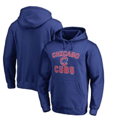 Men Chicago Cubs Navy Men Pullover Hoodie8