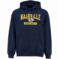 NHL Mens Nashville Predators Rinkside City Pride Pullover Hoodie Navy