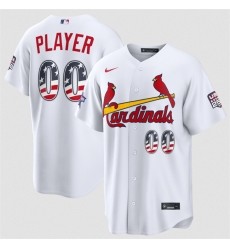 Men St Louis Cardinals Active Player Custom White 2026 All Star Edition Stars Stripes Stadium Pick A Player Stitched Baseball Jersey Men St Louis Cardinals Active Player Custom White 2026 All Star Edition Stars Stripes Stadium Pick A Player Stitched Baseball Jersey