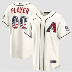 MenArizona Diamondbacks Active Player Custom White 2026 All Star Edition Stars   Stripes Stadium Pick A Player Stitched Baseball Jersey