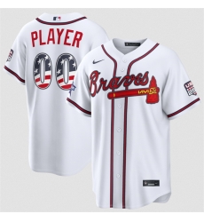 Men Atlanta Braves Active Player Custom White 2026 All Star Edition Stars Stripes Stadium Pick A Player Stitched Baseball Jersey Men Atlanta Braves Active Player Custom White 2026 All Star Edition Stars Stripes Stadium Pick A Player Stitched Baseball Jersey