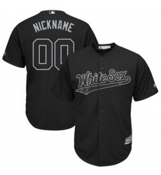 Men Women Youth Toddler All Size Chicago White Sox Majestic 2019 Players Weekend Cool Base Roster Custom Black Jersey