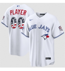 Men Toronto Blue Jays Active Player Custom White 2026 All Star Edition Stars Stripes Stadium Pick A Player Stitched Baseball Jersey Men Toronto Blue Jays Active Player Custom White 2026 All Star Edition Stars Stripes Stadium Pick A Player Stitched Baseball Jersey