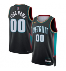 Detroit Pistons Nike Unisex 2025 2026 City Edition Swingman Custom Jersey Charcoal Detroit Pistons Nike Unisex 2025 2026 City Edition Swingman Custom Jersey Charcoal