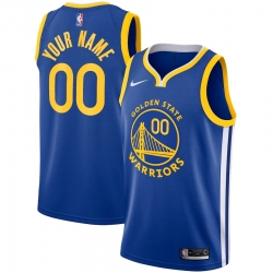 Men Women Youth Toddler Golden States Warriors Customized Jersey 007