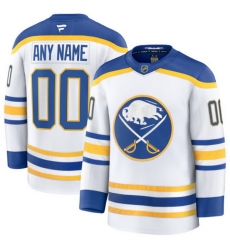 Men Women Youth Buffalo Sabres Fanatics Away Premium Custom Jersey White
